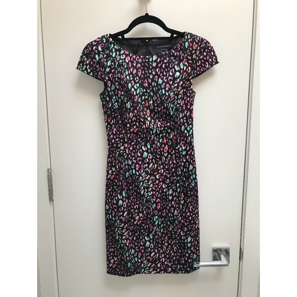 French Connection animal print dress
